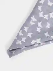 Серый бандана