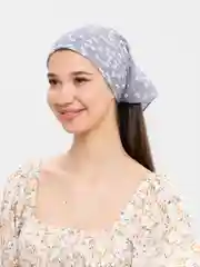 Серый бандана