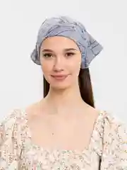 Тёмно-серый бандана