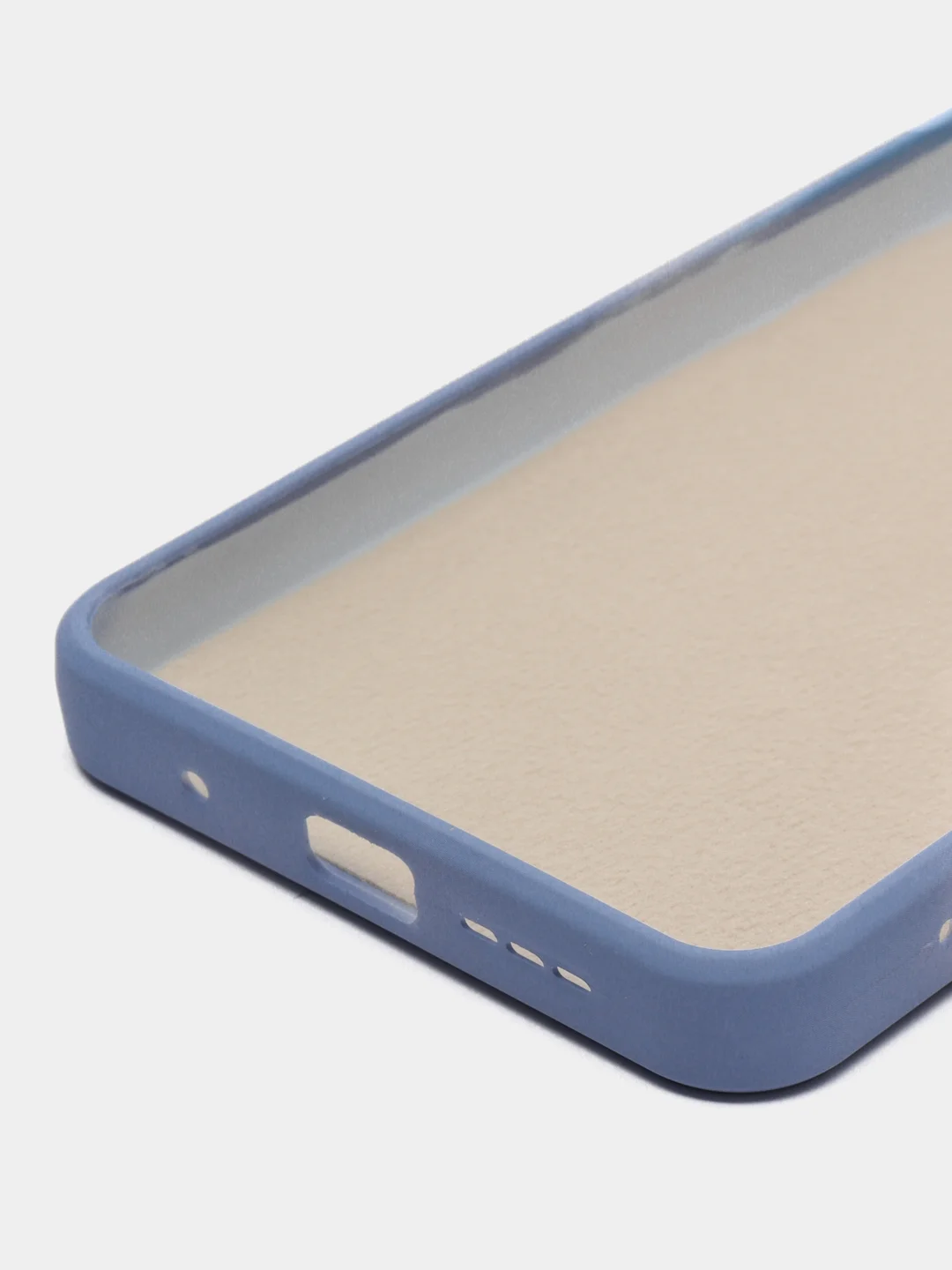 Небесно-голубой чехол Xiaomi Poco M3, Сяоми Поко М3 силиконовый, с мягким подкладом