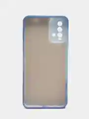 Небесно-голубой чехол Xiaomi Poco M3, Сяоми Поко М3 силиконовый, с мягким подкладом