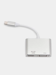 Переходник USB Hub HDMI VGA