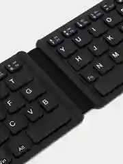 Черный складная беспроводная Bluetooth клавиатура