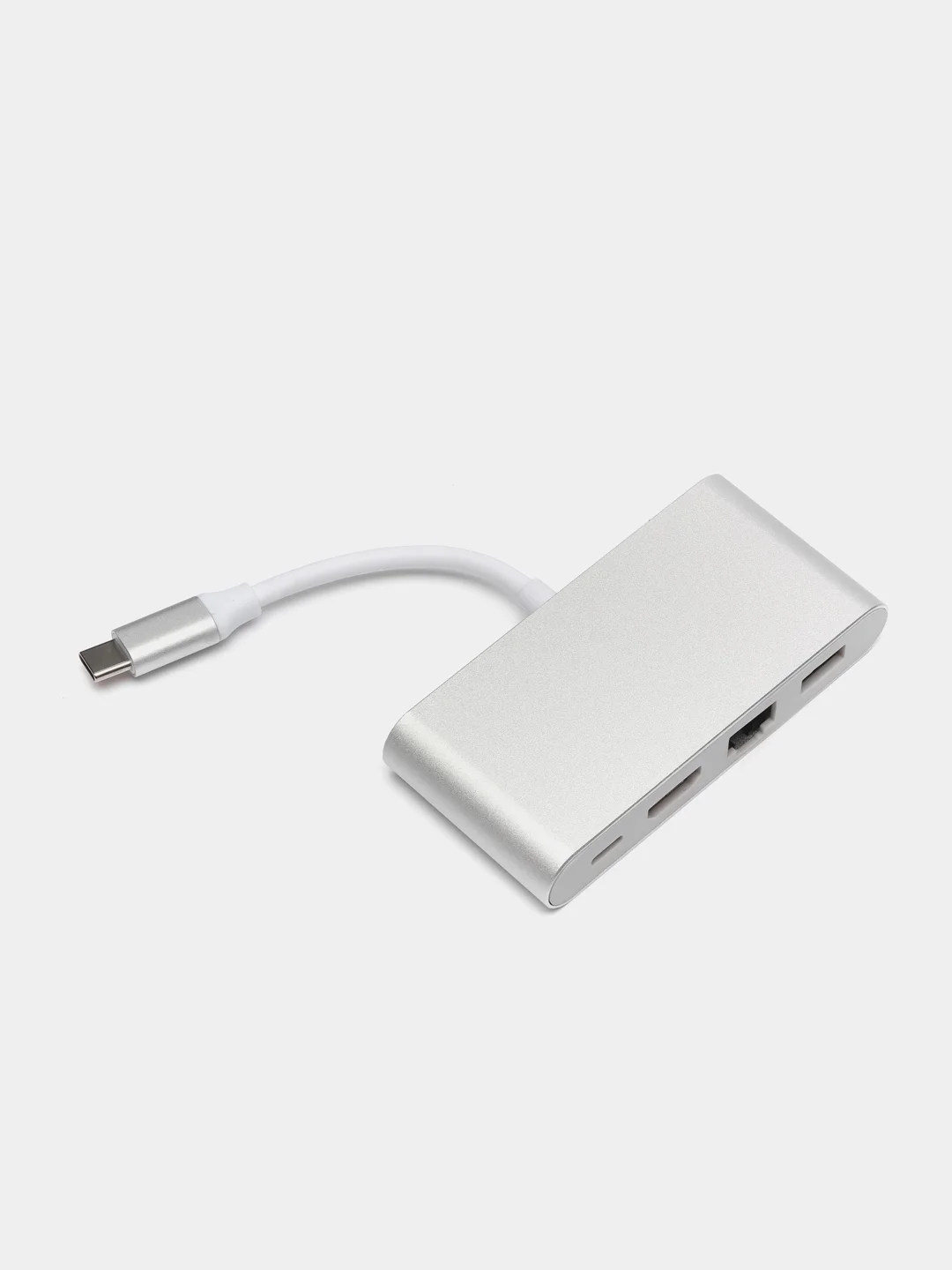 USB переходник концентратор Type-C HDMI RJ45
