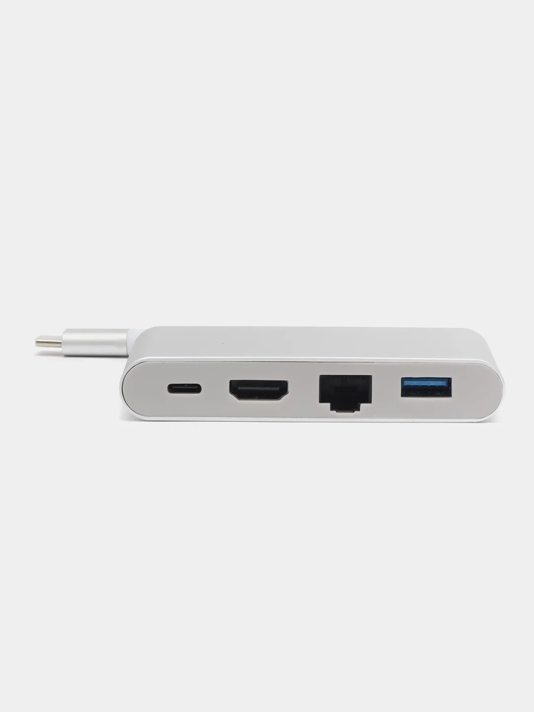 USB переходник концентратор Type-C HDMI RJ45