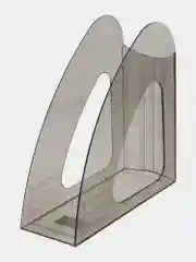 Лоток - подставка, органайзер вертикальный для документов Brauberg 240х90х240 мм 237241