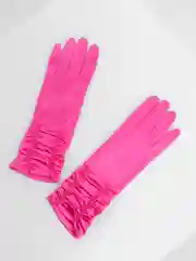 Вишнёвый перчатки женские атласные без подкладки