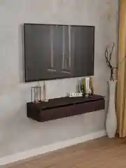 Шоколадный тумба под телевизор 100