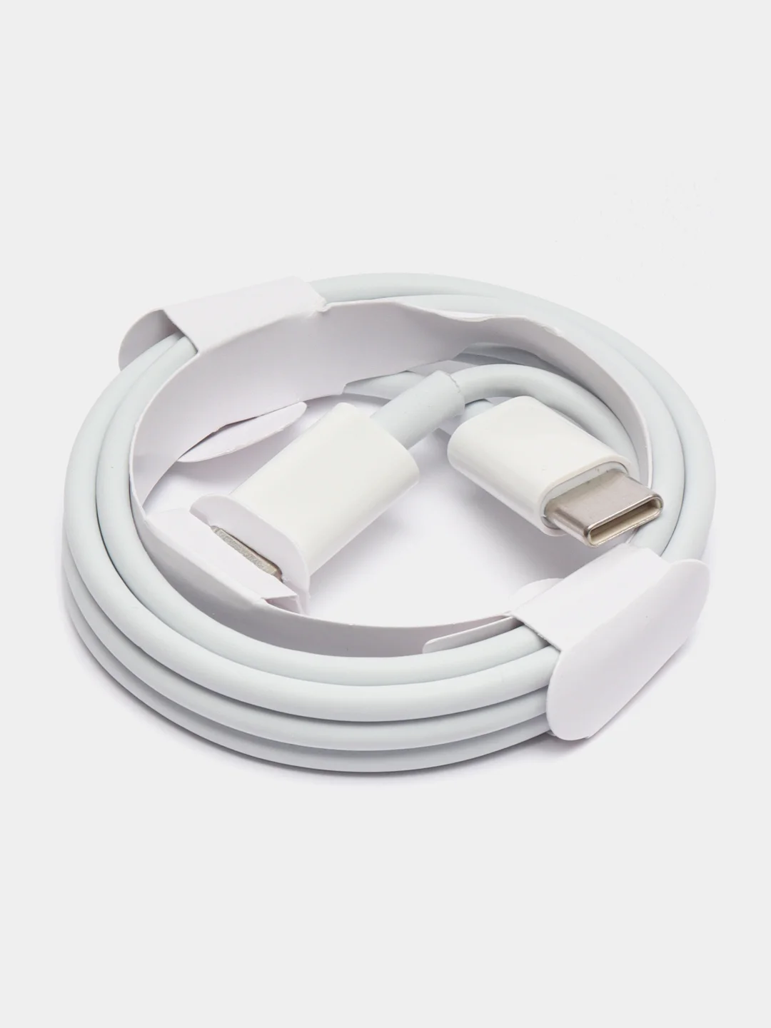 Белый кабель для apple Iphone type-c - type-c для быстрой зарядки pd 60W