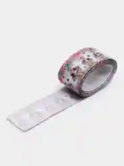 Ледяной лента репсовая, с рисунком, 2,5 см, 2 м