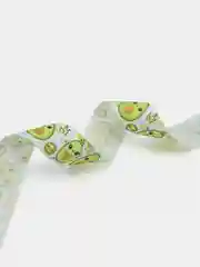 Лайм лента репсовая, с рисунком, 2,5 см, длина 2 м