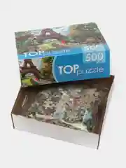 Серый металлик пазлы, 500 элементов