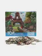 Серый металлик пазлы, 500 элементов
