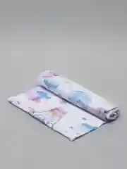 Пеленка для новорожденных, муслиновая, хлопковая, детская, 90 х 110