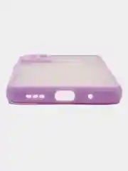 Лавандовый чехол Xiaomi Poco M3 Pro, Redmi Note 10T, пластиковый, матовый, с цветными кнопками
