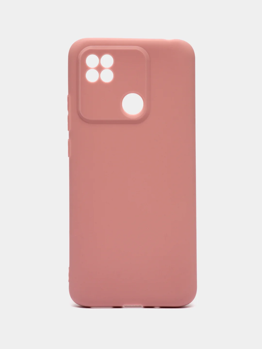 Пудровый чехол для Xiaomi Redmi 9C, Redmi 9С NFC, Redmi 10A (Сяоми Редми 9С), силиконовый, матовый