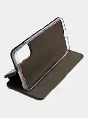 Черный чехол-книжка для OnePlus Nord 2 (УанПлюс Норд 2)
