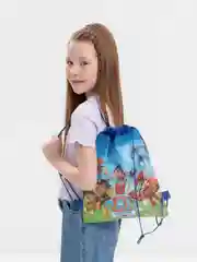 Индиго мешок для сменной обуви