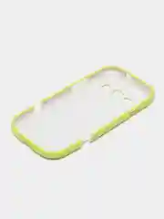Желтый пластиковый чехол налкадка-бампер для Samsung S3 / i9300