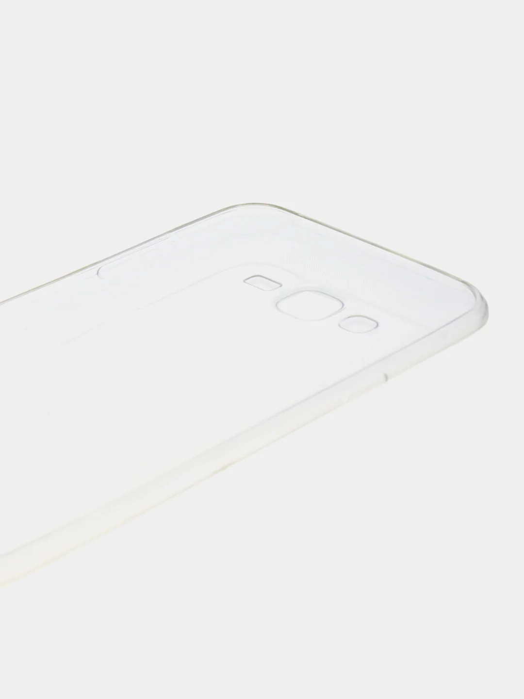 Прозрачный силиконовый чехол на Samsung Galaxy J7