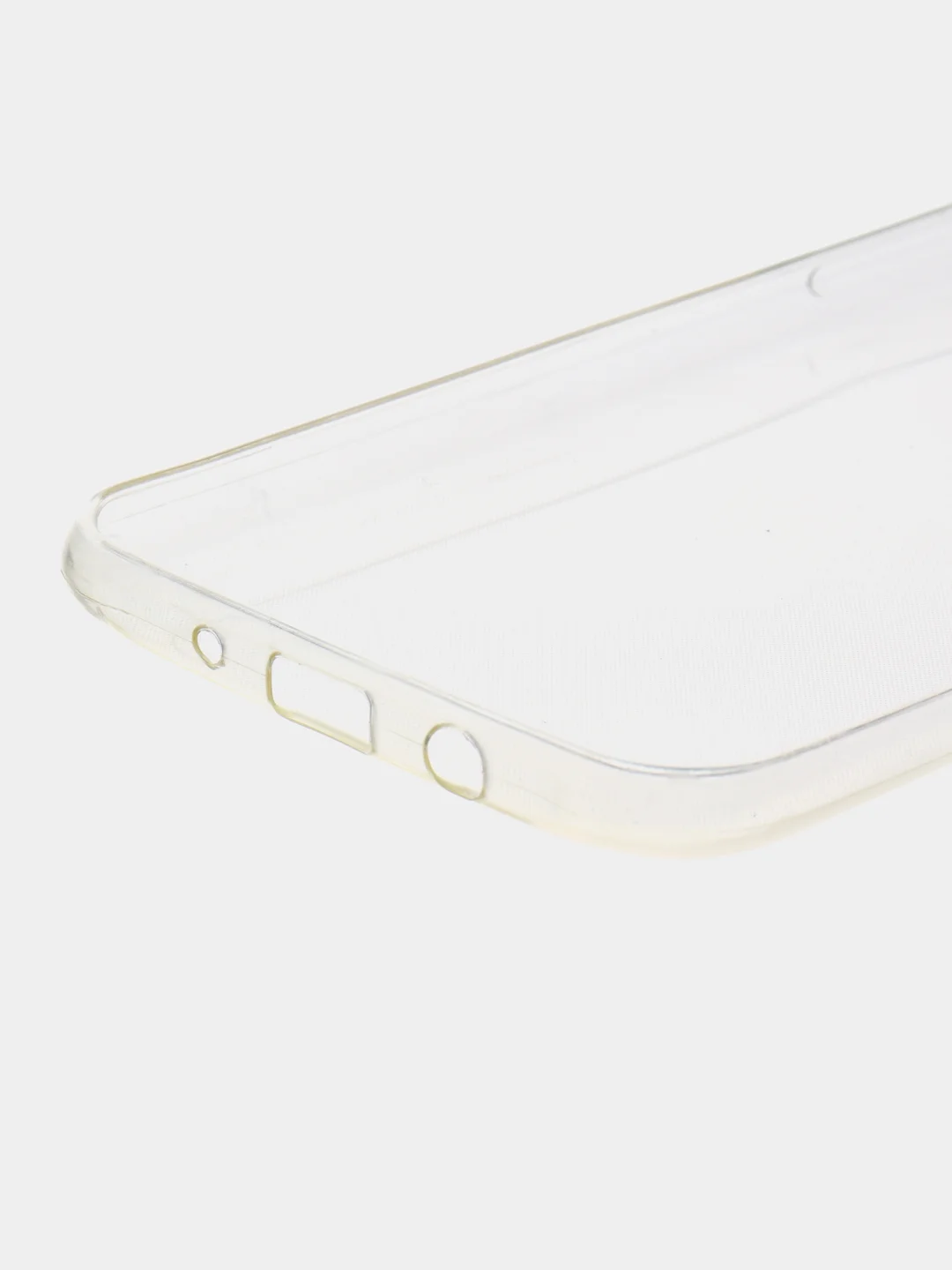 Прозрачный силиконовый чехол на Samsung Galaxy J7