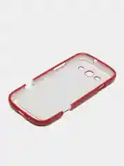 Бордовый пластиковый чехол налкадка-бампер для Samsung S3 / i9300