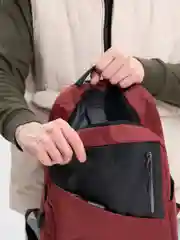Красный рюкзак для ноутбука, унисекс
