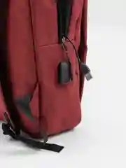 Красный рюкзак для ноутбука, унисекс