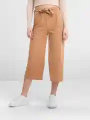 Хаки брюки женские кюлоты летние, бриджи