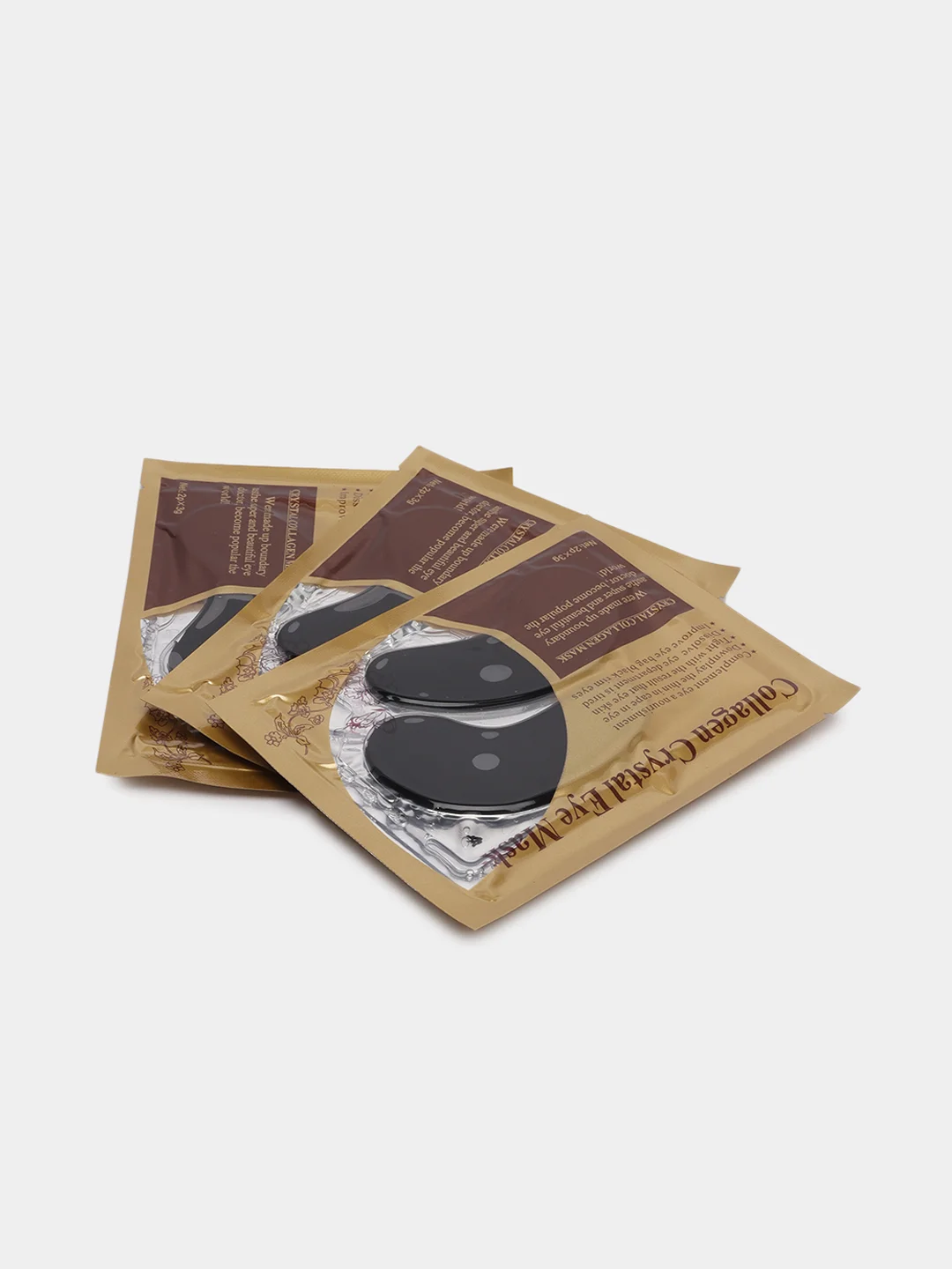 Угольный патчи коллагеновые для глаз Collagen Crystal Eye Mask