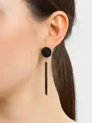 Серьги висячие кисточки