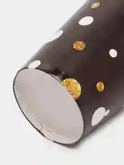Черный стаканчики бумажные, одноразовые, 6 шт