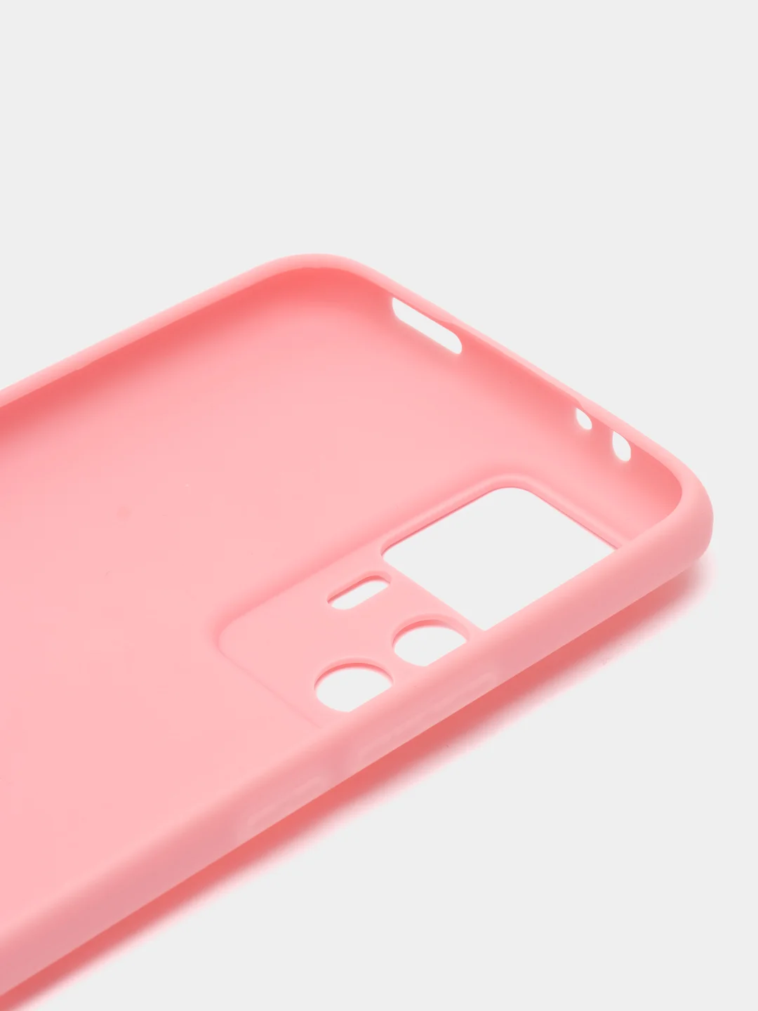 Розовый чехол Xiaomi 12T, 12T Pro, Redmi K50 Ultra силиконовый, цветной, матовый