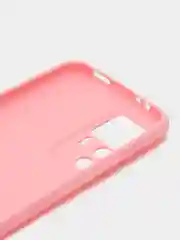 Розовый чехол Xiaomi 12T, 12T Pro, Redmi K50 Ultra силиконовый, цветной, матовый
