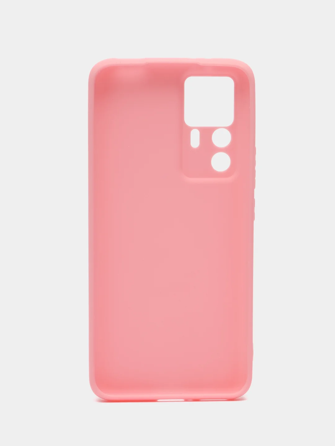 Розовый чехол Xiaomi 12T, 12T Pro, Redmi K50 Ultra силиконовый, цветной, матовый