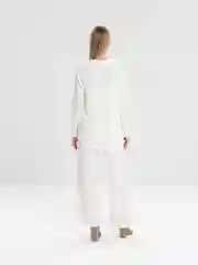 Белый костюм женский, тройка