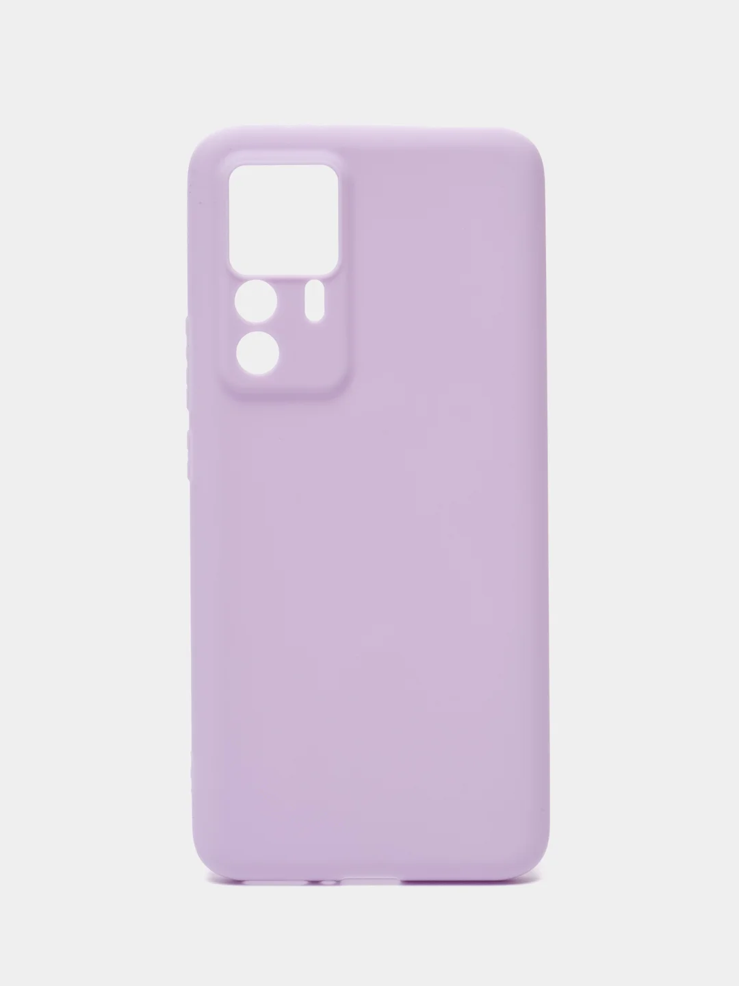 Сиреневый чехол Xiaomi 12T, 12T Pro, Redmi K50 Ultra силиконовый, цветной, матовый