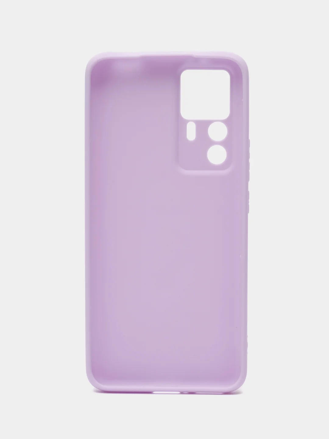 Сиреневый чехол Xiaomi 12T, 12T Pro, Redmi K50 Ultra силиконовый, цветной, матовый