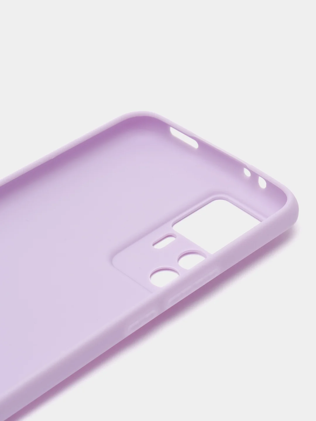 Сиреневый чехол Xiaomi 12T, 12T Pro, Redmi K50 Ultra силиконовый, цветной, матовый