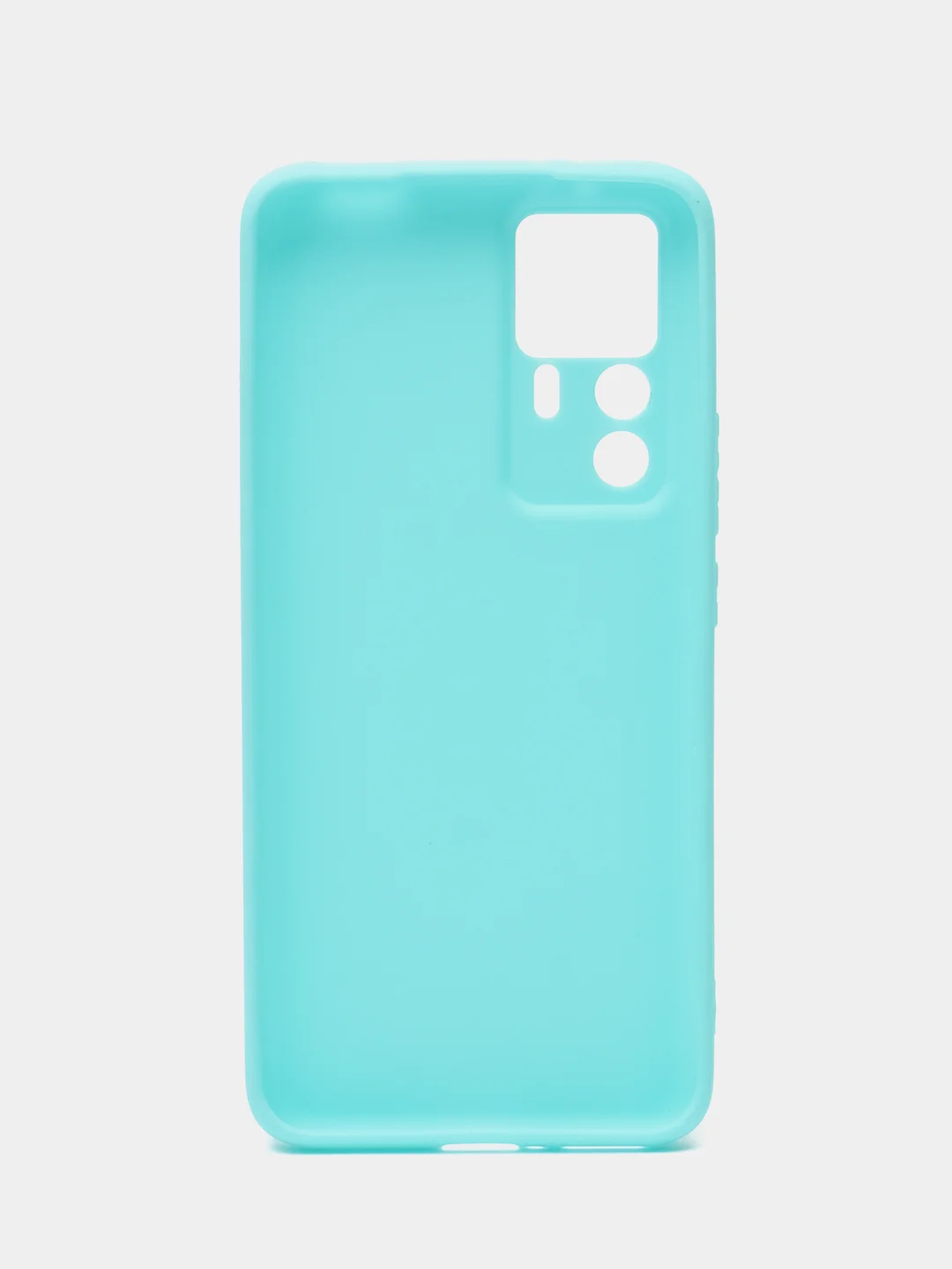 Бирюзовый чехол Xiaomi 12T, 12T Pro, Redmi K50 Ultra силиконовый, цветной, матовый