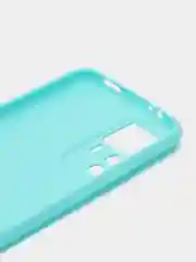 Бирюзовый чехол Xiaomi 12T, 12T Pro, Redmi K50 Ultra силиконовый, цветной, матовый
