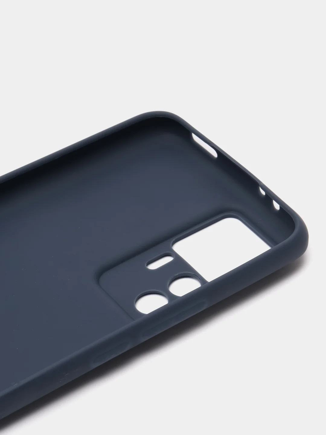Синий чехол Xiaomi 12T, 12T Pro, Redmi K50 Ultra силиконовый, цветной, матовый