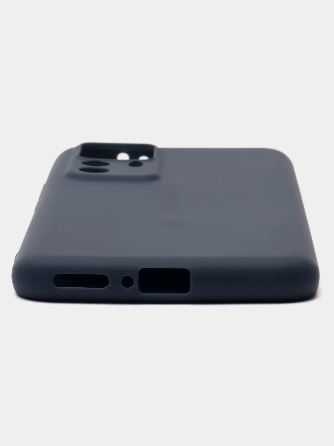 Синий чехол Xiaomi 12T, 12T Pro, Redmi K50 Ultra силиконовый, цветной, матовый