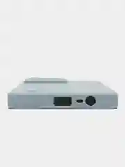 Светло-синий чехол силиконовый на Realme C31, с защитой камеры