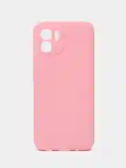 Розовый чехол для Xiaomi Redmi A1 / Redmi A2 (Сяоми Редми А1 / А2) силиконовый, цветной, матовый