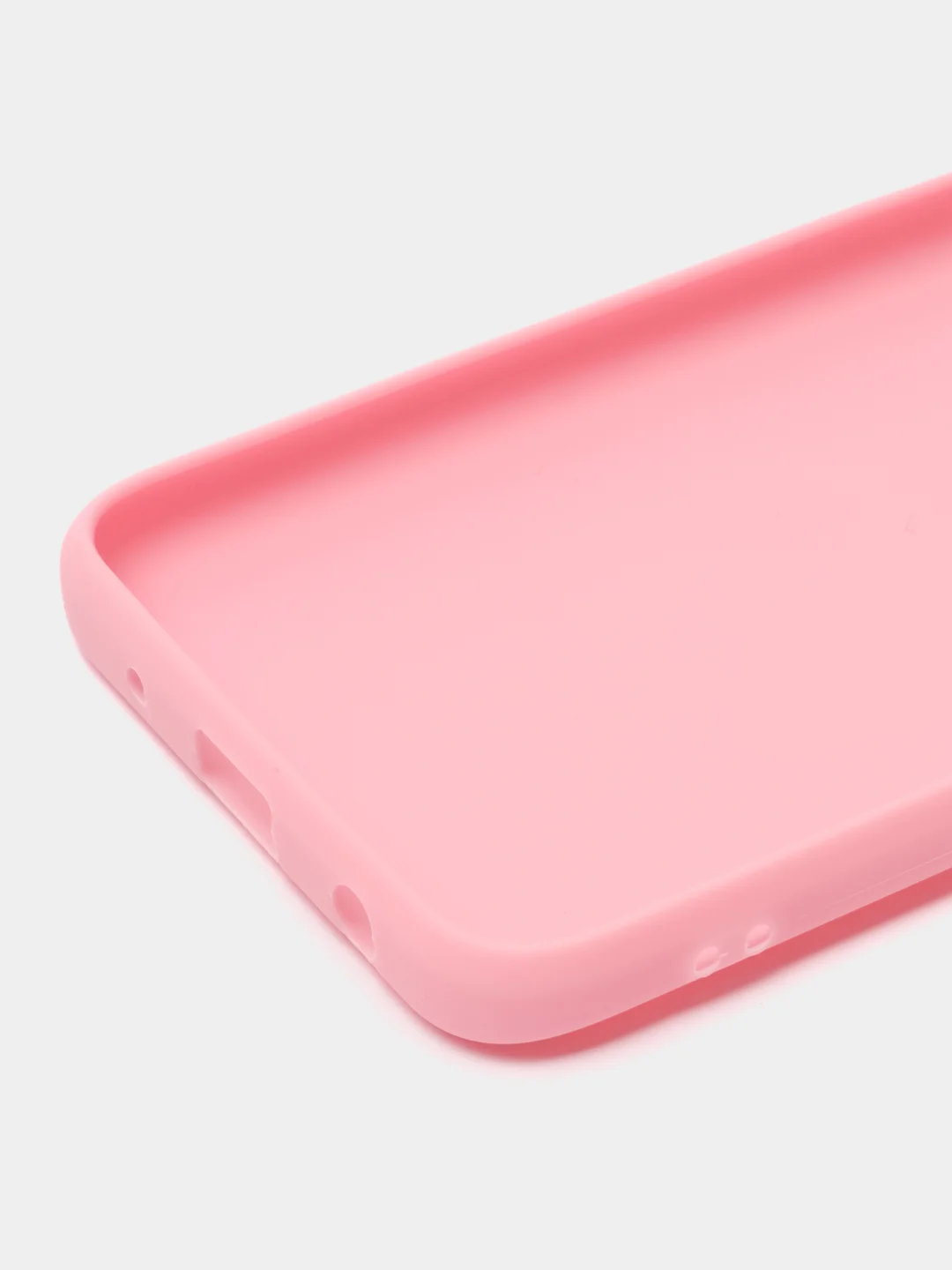 Розовый чехол для Xiaomi Redmi A1 / Redmi A2 (Сяоми Редми А1 / А2) силиконовый, цветной, матовый