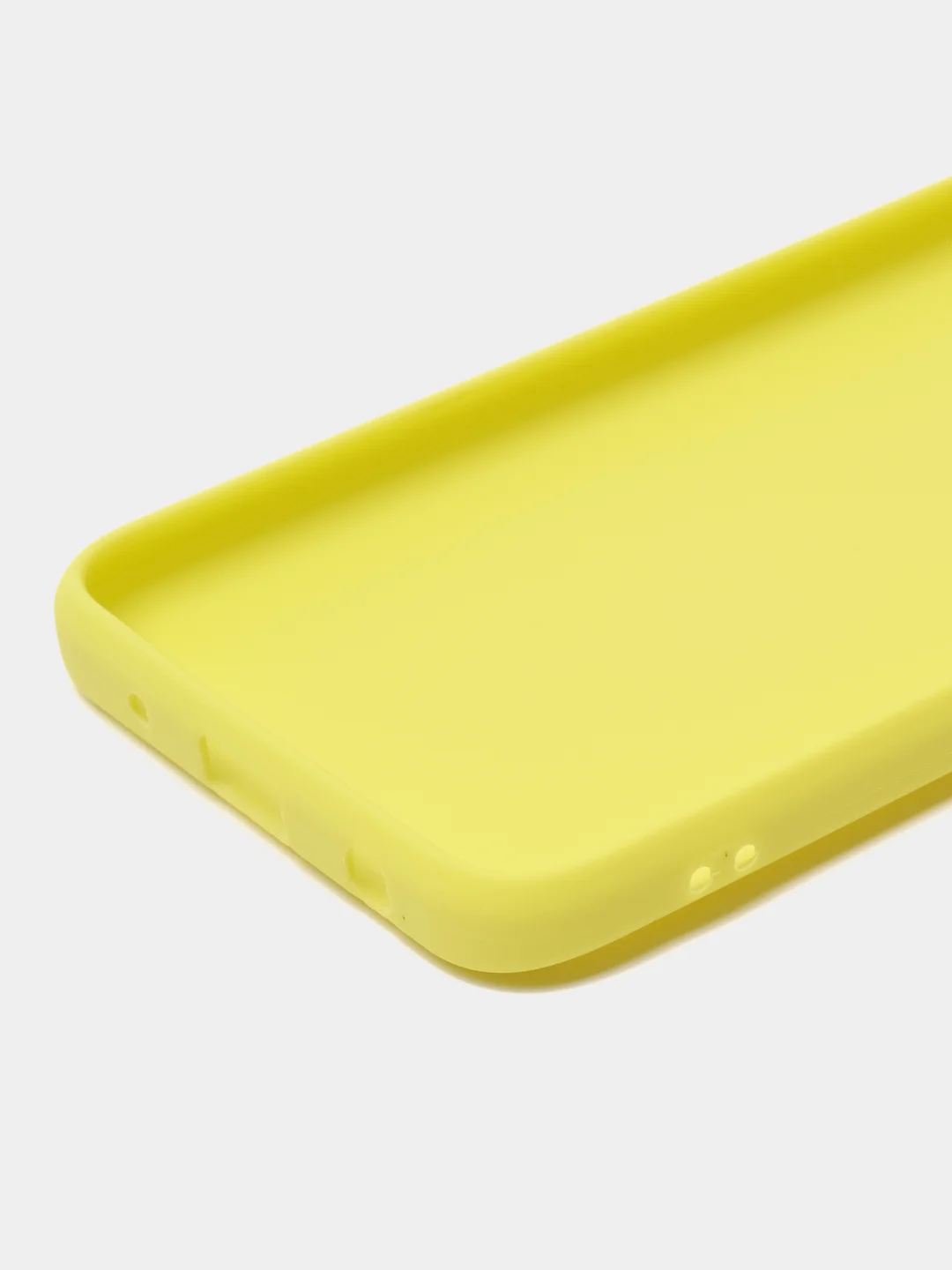 Лимонный чехол для Xiaomi Redmi A1 / Redmi A2 (Сяоми Редми А1 / А2) силиконовый, цветной, матовый