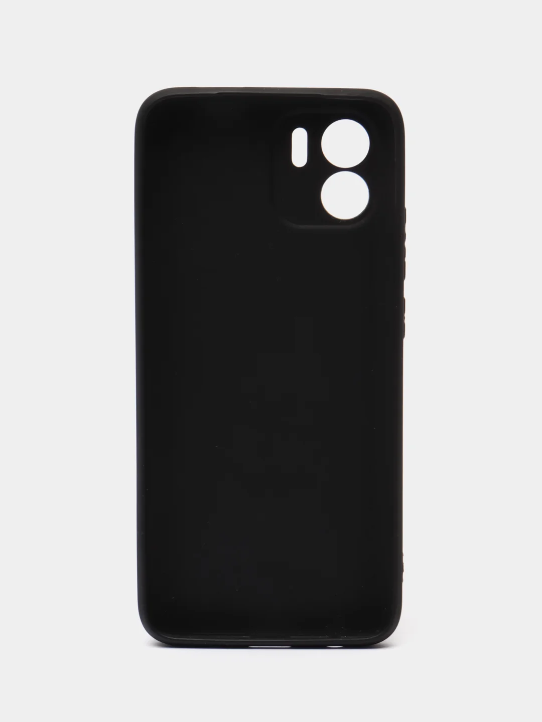 Черный чехол для Xiaomi Redmi A1 / Redmi A2 (Сяоми Редми А1 / А2) силиконовый, цветной, матовый