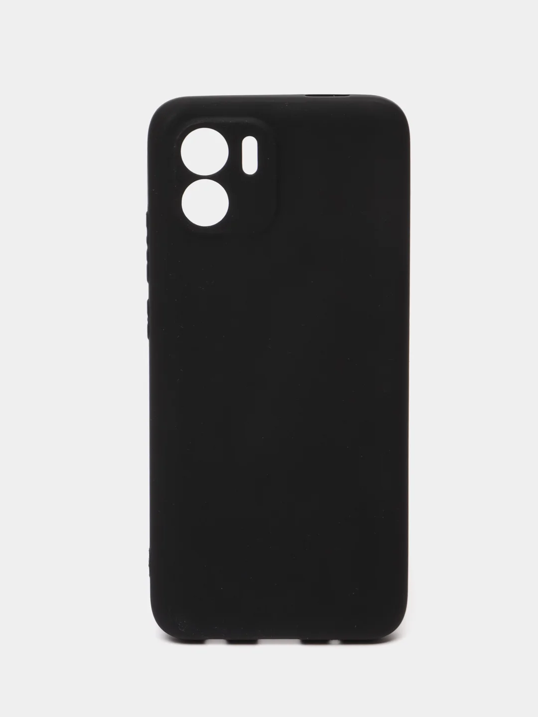 Черный чехол для Xiaomi Redmi A1 / Redmi A2 (Сяоми Редми А1 / А2) силиконовый, цветной, матовый