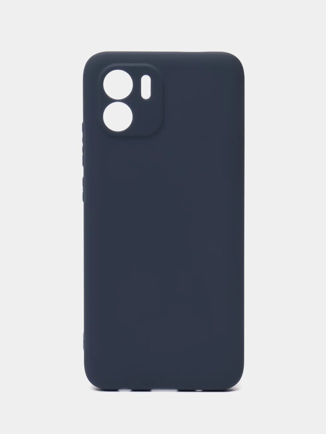 Синий чехол для Xiaomi Redmi A1 / Redmi A2 (Сяоми Редми А1 / А2) силиконовый, цветной, матовый